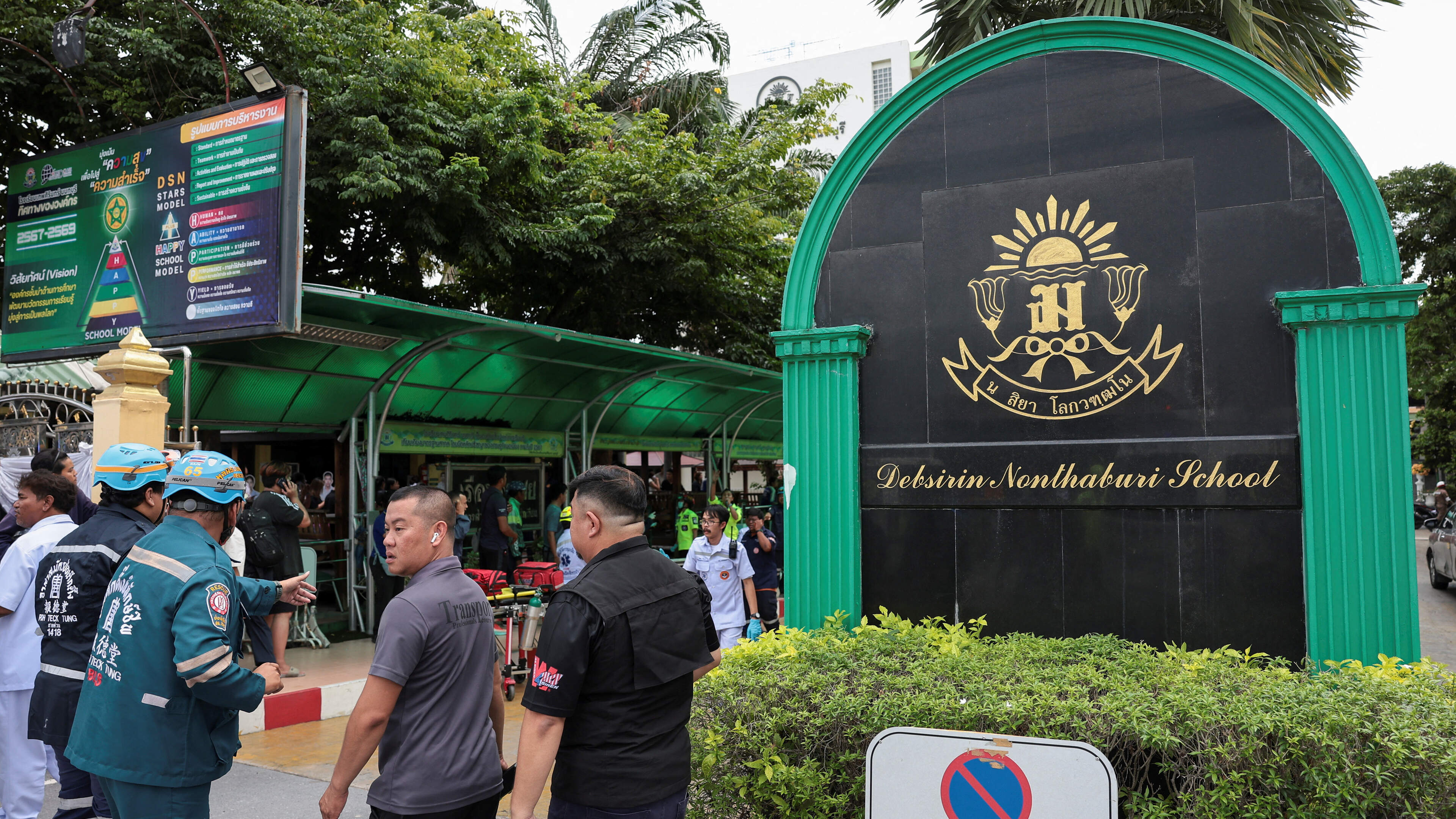 Teacher killed and three pupils wounded in Thai school shooting
